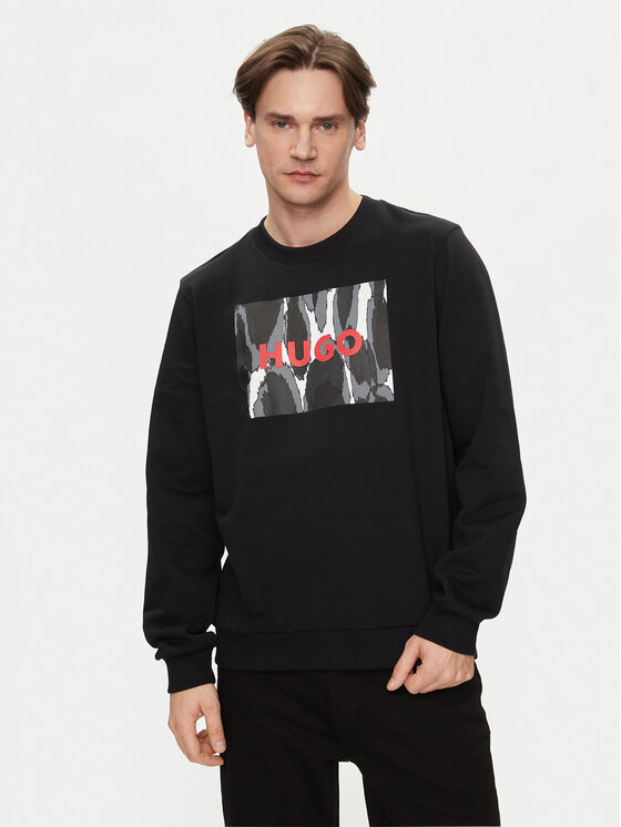 Férfi Pulóver HUGO, Méret: XL, Fekete, Duragol_U242 50513335