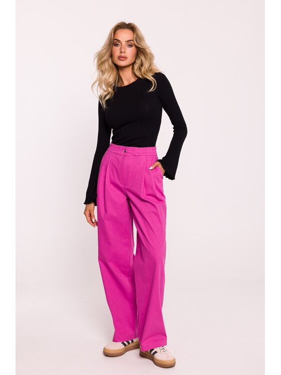 Made of Emotion Made of Emotion Pantaloni da donna M799 Rosa Active Fit