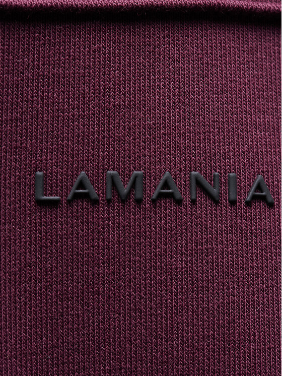 La Mania La Mania Mikina AMAL Bordó Basic Fit