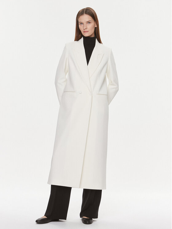 IVY OAK IVY OAK Демісезонний плащ IO1122F9049 Écru Regular Fit