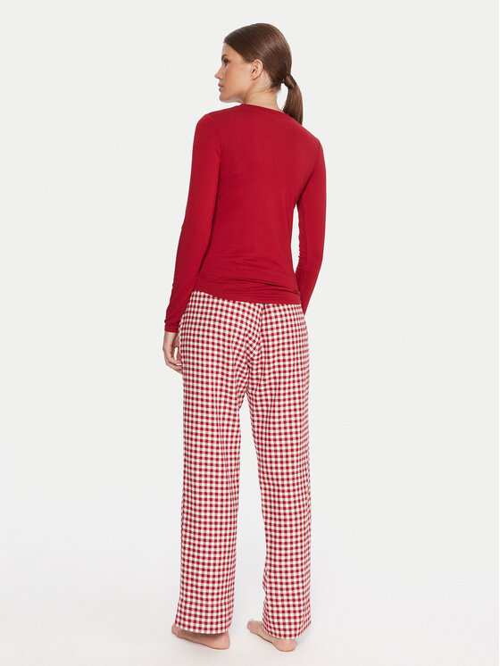 Hunkemöller Hunkemöller Pyjama 302780 Rot Regular Fit