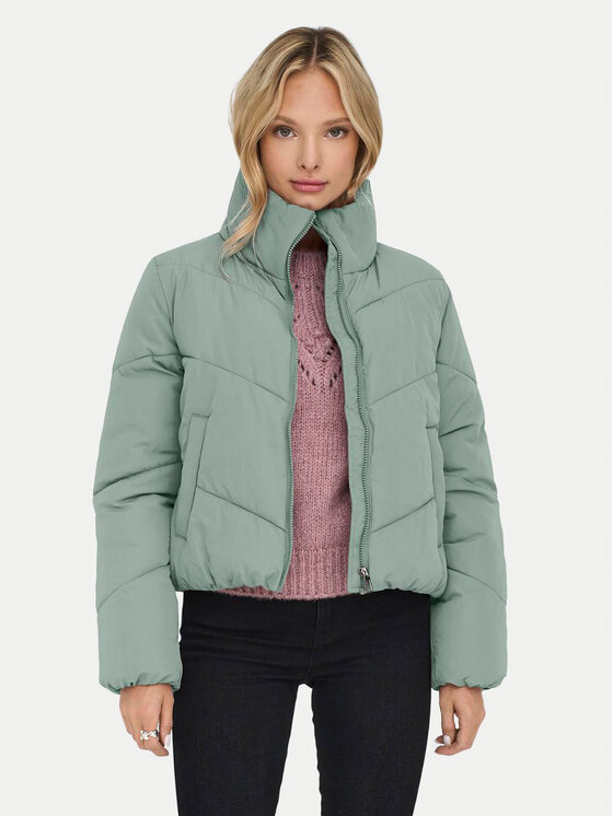ONLY Giubbotto invernale Maggi 15308639 Verde Regular Fit, taglia : L