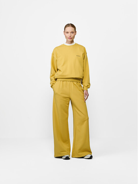 La Mania La Mania Teplákové kalhoty BASTI Žlutá Basic Fit
