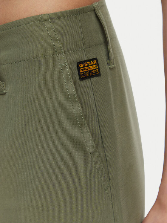 G-Star Raw G-Star Raw Medžiaginiai šortai Bermuda Cargo D29016-D522 Tamsiai žalia Relaxed Fit