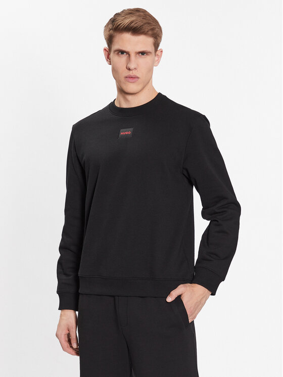 HUGO Hugo Mikina Diragol212 50447964 Černá Regular Fit