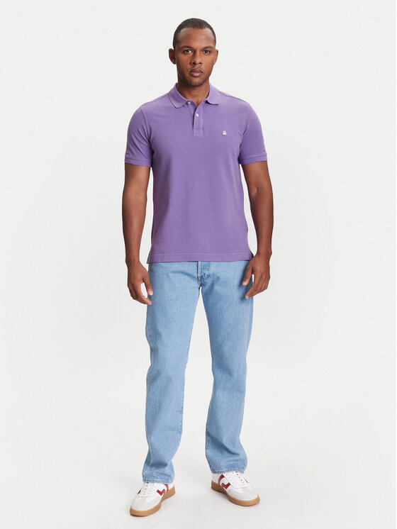 United Colors Of Benetton United Colors Of Benetton Polo 3089J3179 Ljubičasta Regular Fit