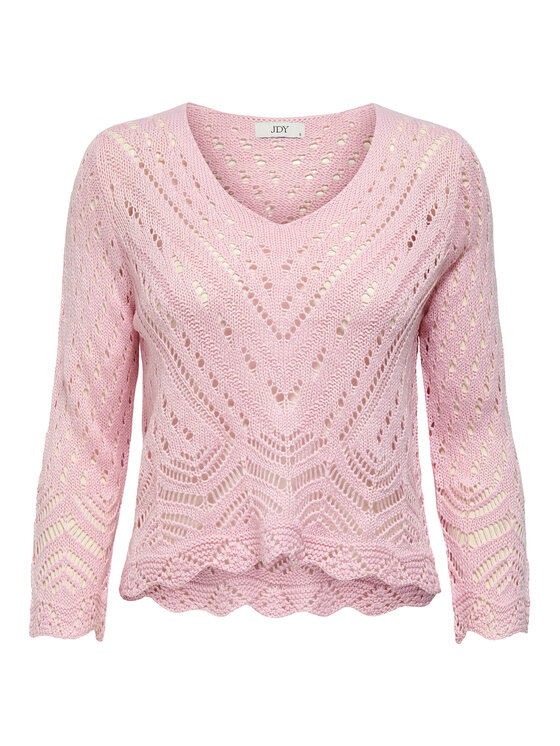 JDY JDY Svetr New Sun 15212788 Růžová Regular Fit