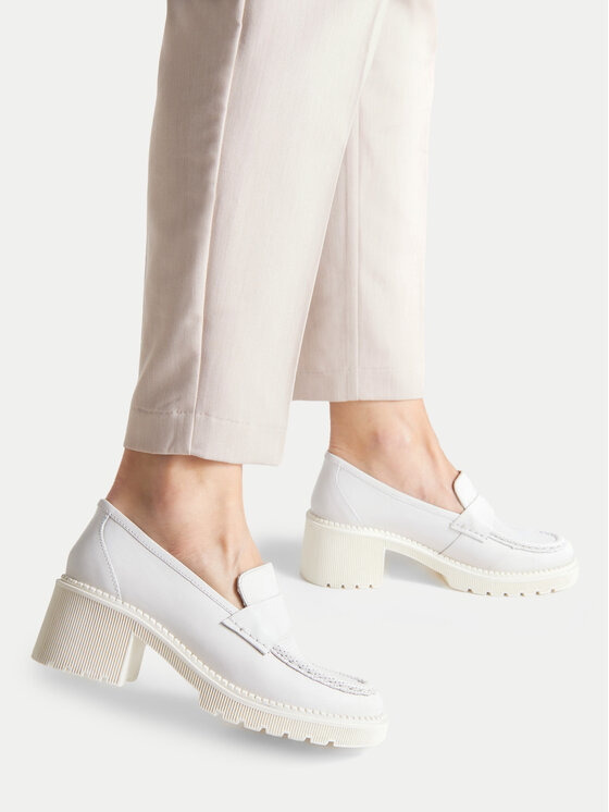 Lasocki Lasocki Loafersy WI32-SL-26302 Écru