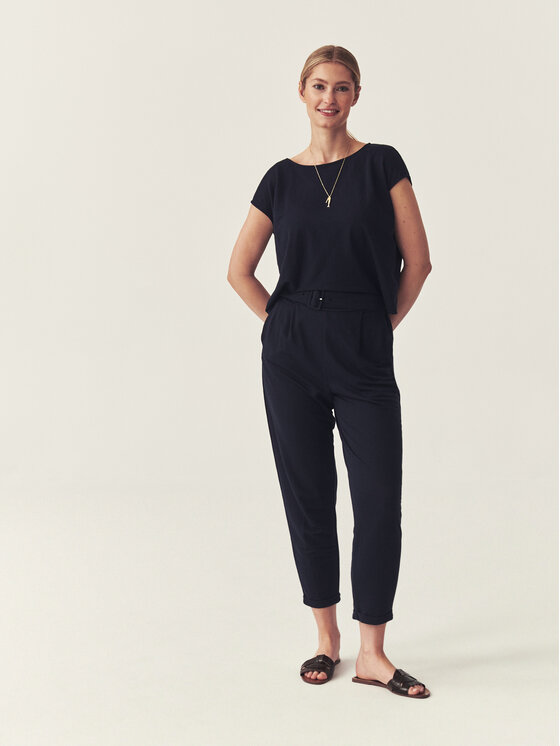 TATUUM TATUUM Kombinezon AGAJANA Granatowy Casual Fit