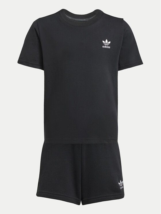 adidas adidas Set T-Shirt und Shorts JI5842 Schwarz Regular Fit