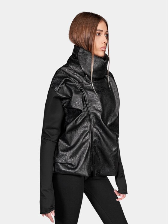 MADE BY SOCIETY MADE BY SOCIETY Kurtka anorak Varen - H27938 Czarny Basic Fit