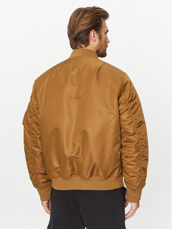 Lee Lee Μπόμπερ μπουφάν 112341653 Καφέ Regular Fit