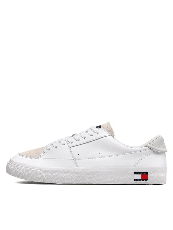 Tommy Jeans Tommy Jeans Αθλητικά Vulcanized Ess EM0EM01106 Λευκό