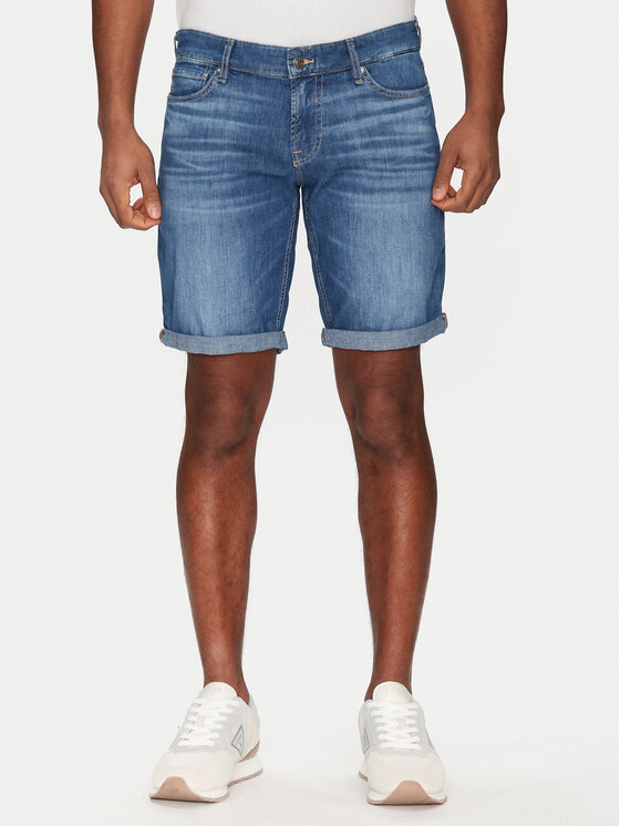 Guess Guess Džínové šortky M5GD01 D5MZ2 Modrá Regular Fit