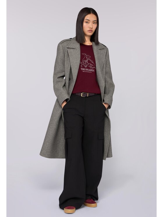 Trussardi Trussardi Cardigan M0126001158N036 Marrone Regular Fit