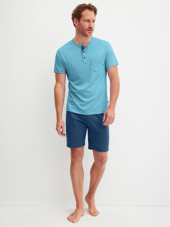 Calida Calida Pigiama 45985 Blu scuro Regular Fit