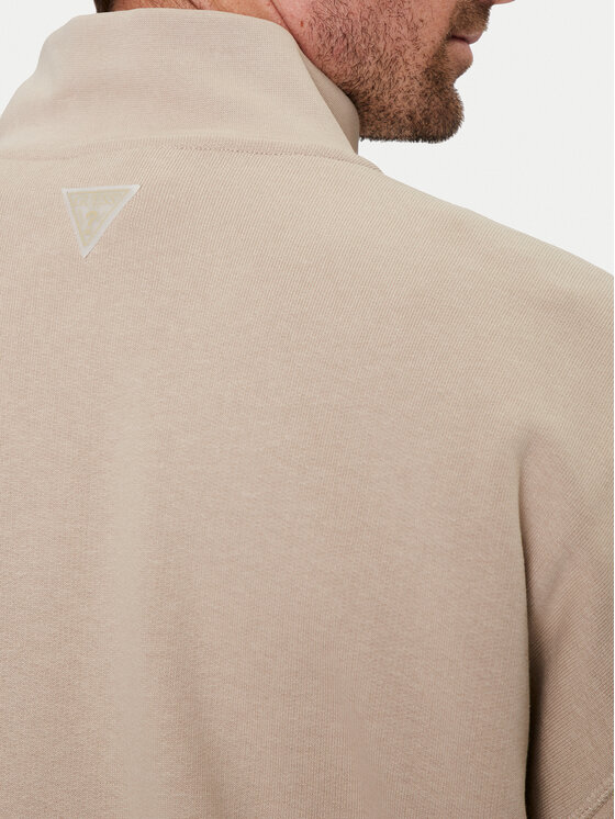 Guess Guess Mikina Emis Z4YQ01 KAIJ1 Šedá Regular Fit