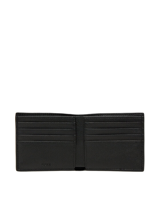 BOSS BOSS Голям мъжки портфейл 50536479 Черен