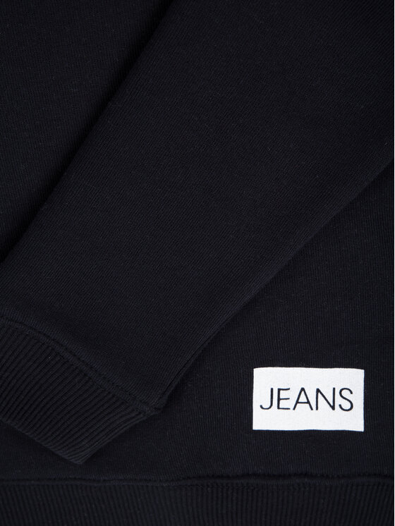 Calvin Klein Jeans Calvin Klein Jeans Bluză Institutional IU0IU00040 Negru Regular Fit