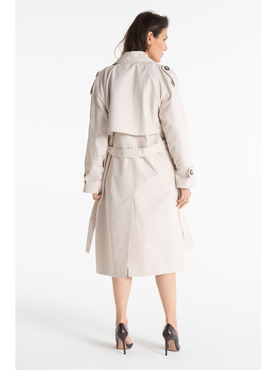 Salme Salme Prechodný kabát Amanda 2.0 Béžová Regular Fit