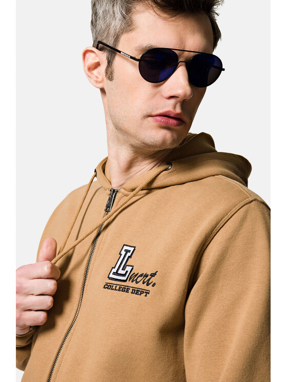 Lancerto Lancerto Bluza Hutt BL073222000003 Beżowy Regular Fit