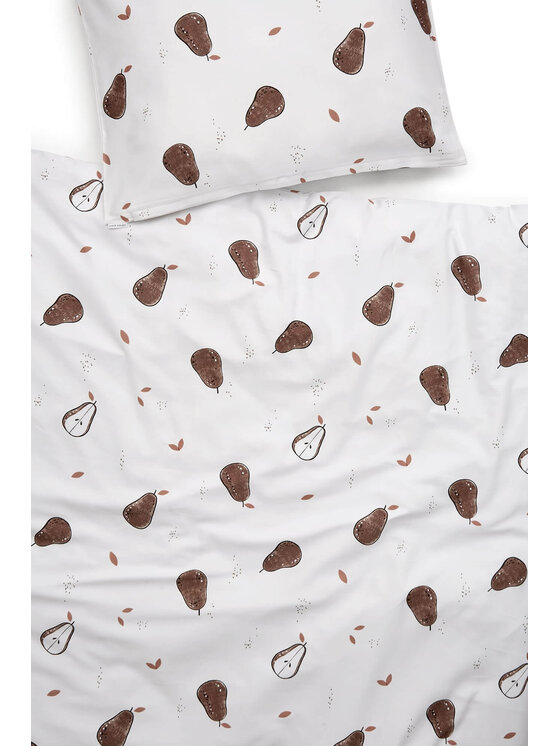 White pocket White pocket Poszewka na poduszkę we wzory Biały