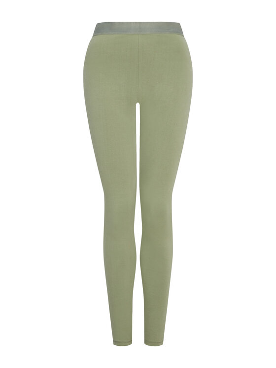 Style Republic Style Republic Legginsy Leggings Zielony Athletic Fit