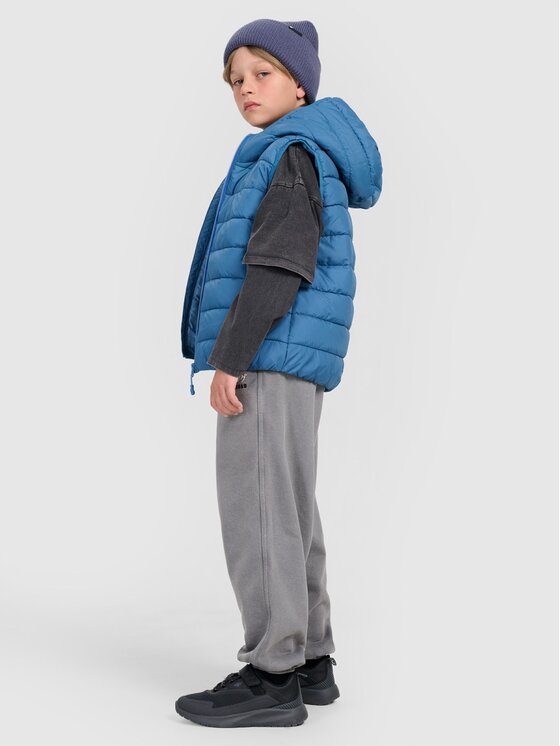 4F 4F Smanicato 4FJRAW25TVJAM324-32S Blu scuro Regular Fit