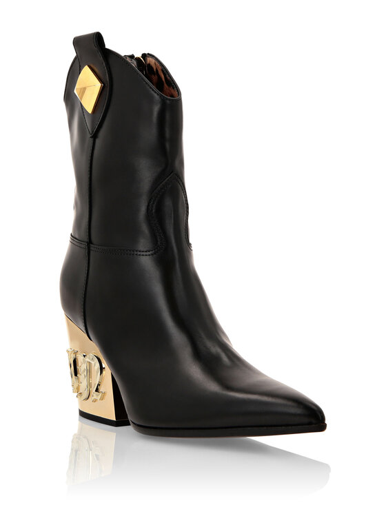 PHILIPP PLEIN PHILIPP PLEIN Kozaki 2677 Czarny