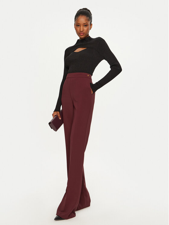 ARTIGLI ARTIGLI Džemper ACMA000070 Crna Slim Fit