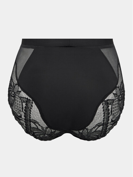 Chantelle Chantelle Mutande classiche a vita alta Orangerie C17Q80 Nero