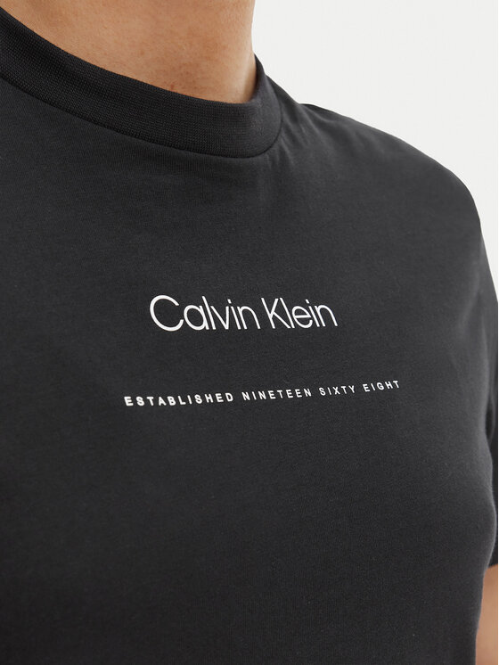Calvin Klein Jeans Calvin Klein Jeans Tričko Classic LV047C811G Čierna Regular Fit