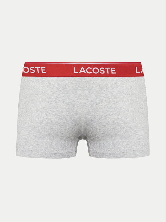 Lacoste Lacoste Набір з 3 пар боксерів 5H1297 Сірий