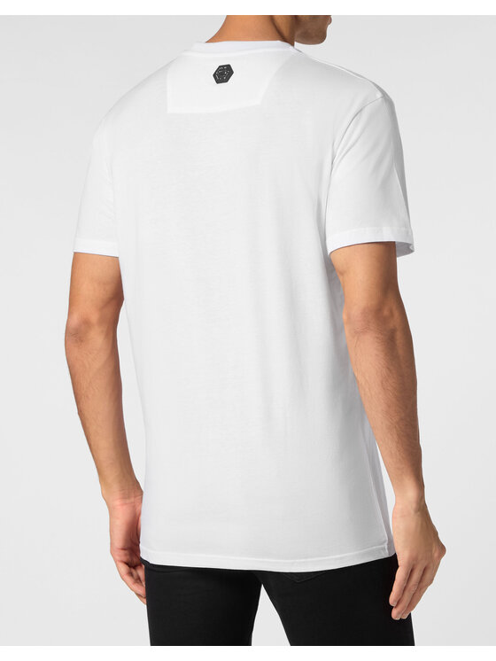 PHILIPP PLEIN PHILIPP PLEIN T-Shirt 14819 Bílá Regular Fit