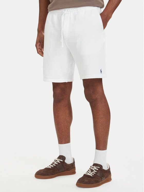Polo Ralph Lauren Polo Ralph Lauren Спортни шорти 710A12486006 Бял Regular Fit