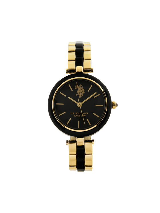U.S. Polo Assn. Orologio USP8362BK Oro, taglia : 00