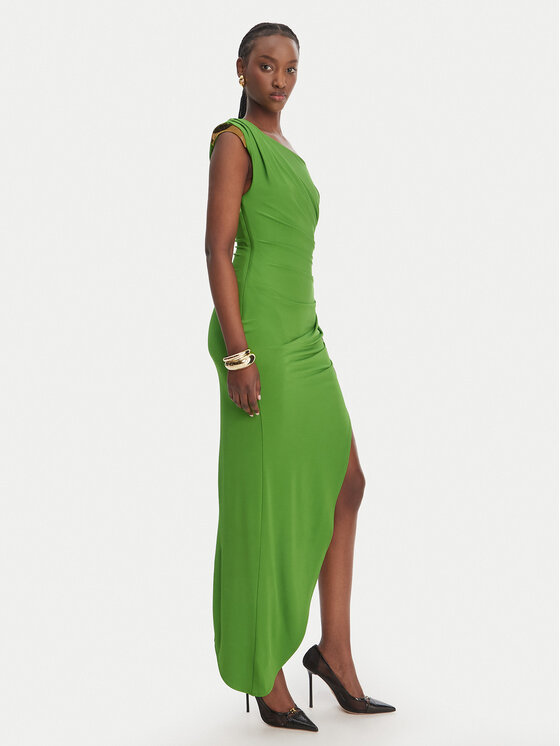 Elisabetta Franchi Elisabetta Franchi Коктейльна сукня AB-906-61E2-V450 Зелений Regular Fit