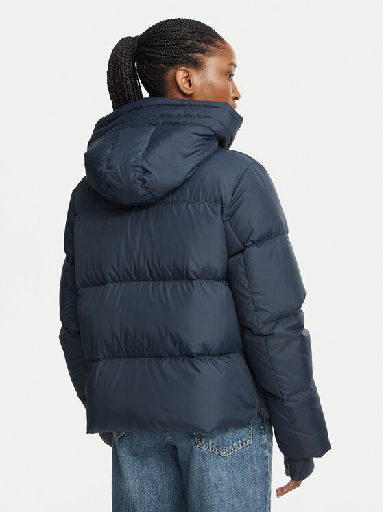 Tommy Hilfiger Tommy Hilfiger Μπουφάν χειμωνιάτικο WW0WW53610 Σκούρο μπλε Regular Fit