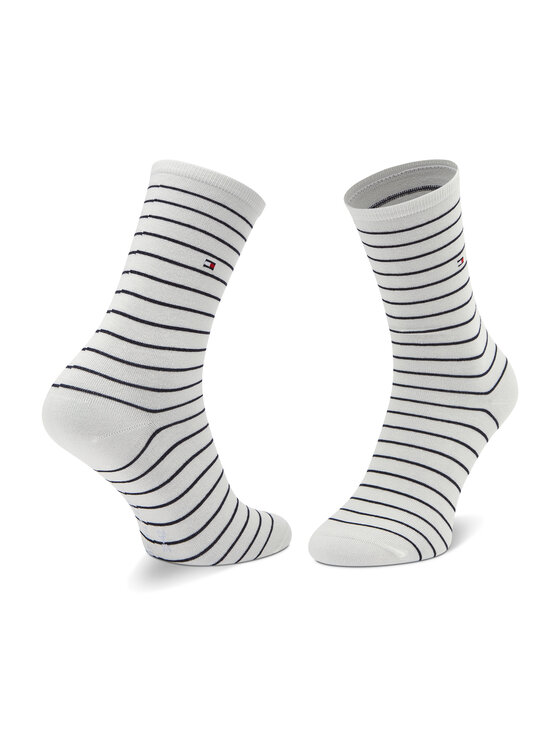 Tommy Hilfiger Tommy Hilfiger Lange Socken 100001494 Weiß