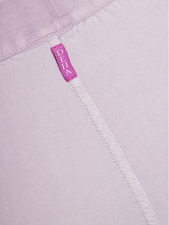 Deha Deha Hlače D02557 Ljubičasta Slim Fit