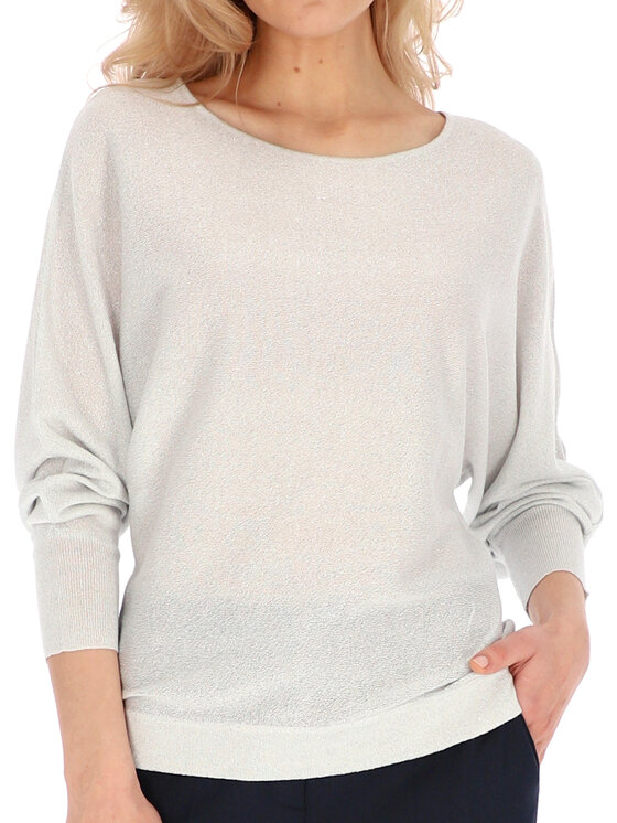 Sweter Potis & Verso, Rozmiar 38, Szary, Roma