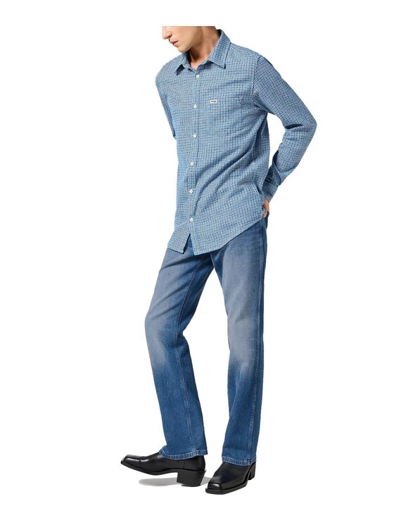 Wrangler Wrangler Jeansy 112356832 Niebieski Regular Fit