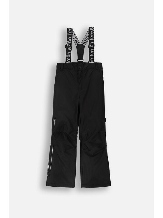Lemon Explore Lemon Explore Spodnie narciarskie ZL4119601OSB-021 Czarny Regular Fit
