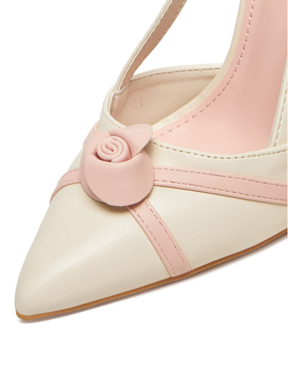 DeeZee DeeZee Szpilki HT92831-166 Écru