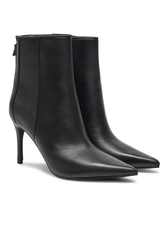 Guess Guess Μποτάκια Feyly FLDFEY LEA10 Μαύρο