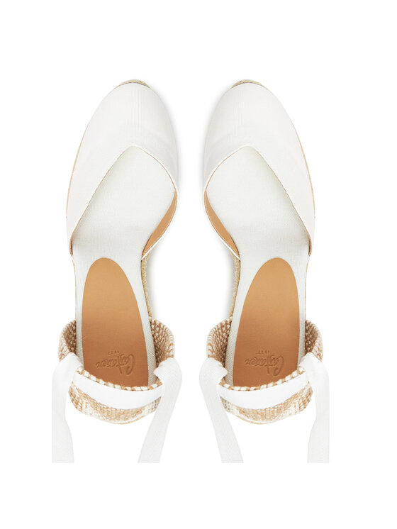 Castañer Castañer Espadrile Chiara/8ED/001 020992 Alb