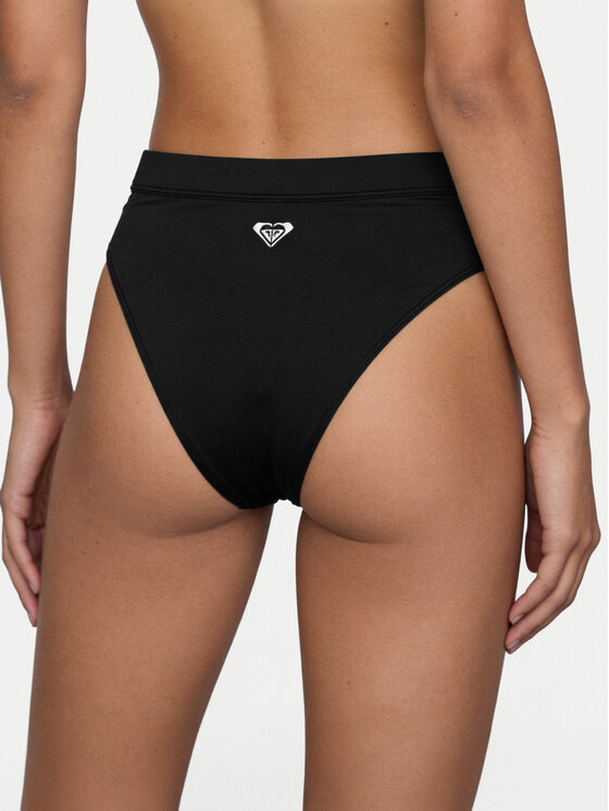 Roxy Roxy Dół od bikini Solid Essentials ERJX405212 Czarny