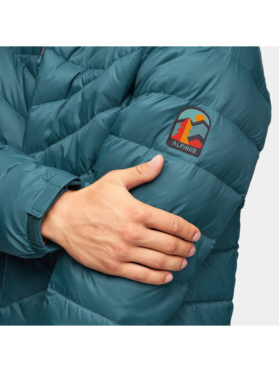 Alpinus Alpinus Kurtka puchowa Monviso Niebieski Regular Fit