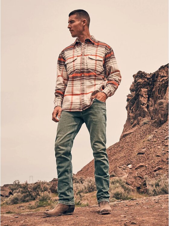 Wrangler Wrangler Koszula WESTERN SHIRT Kolorowy Relaxed Fit