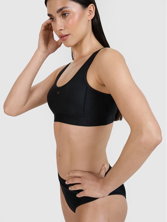 4F 4F Bikini pezzo sopra 4FWSS25UBKTF077-20S Nero